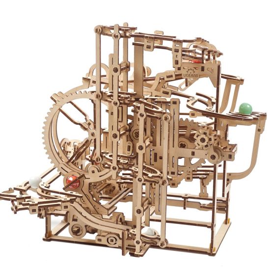 UGears: Step Hoist Marble Run