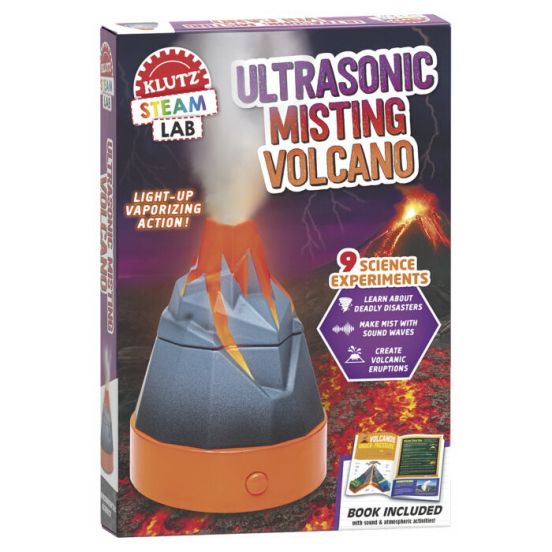Ultrasonic Misting Volcano Book & Lab Kit