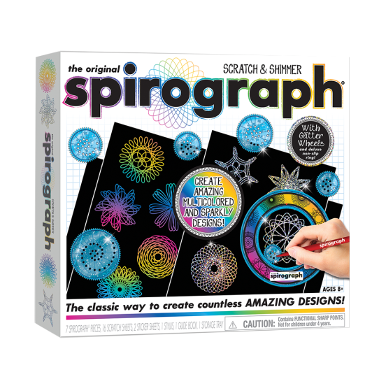 Spirograph Scratch & Shimmer