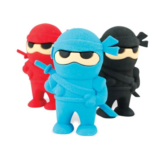 Ninja Erasers (3pk)