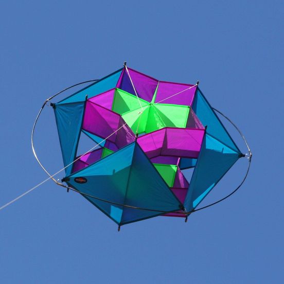 ITW Tumbling Star Box Kite (Cool Jewel)