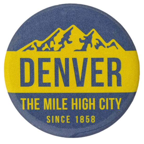 Colorado Button Magnet