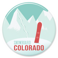 Colorado Button Magnet