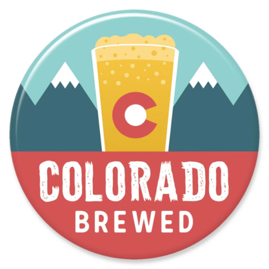 Colorado Button Magnet