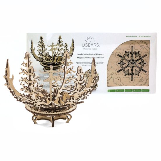 UGears: Mechanical Flower
