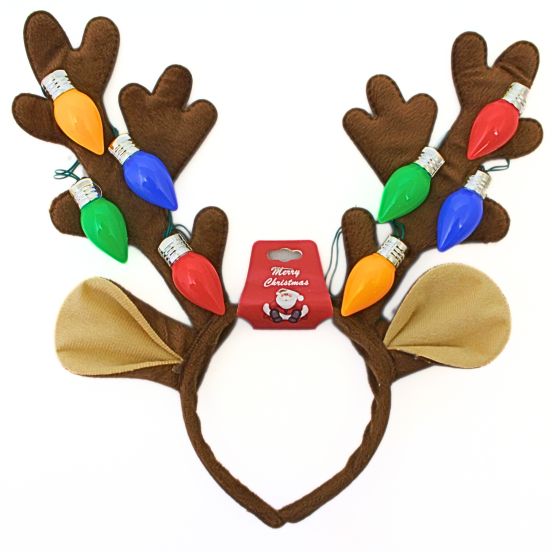 Light-Up Antler Headband