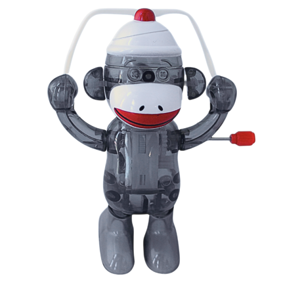 Sock Monkey Jump Rope Wind-Up