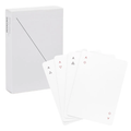 White Minim Playing Cards