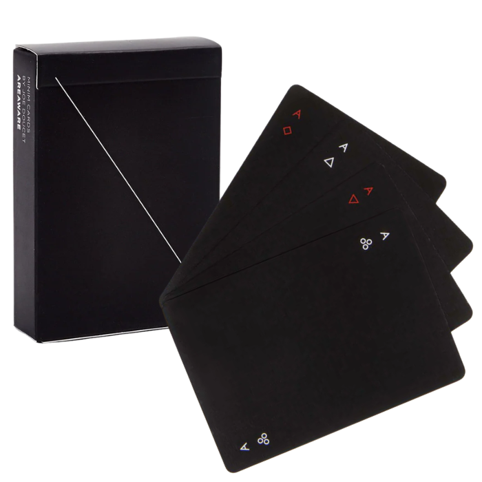 Black Minim Playing Cards