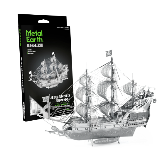 ICONX: Queen Anne's Revenge Metal Model Kit