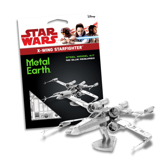 Metal Earth: X-Wing Star Fighter Metal Model Kit (Star Wars)