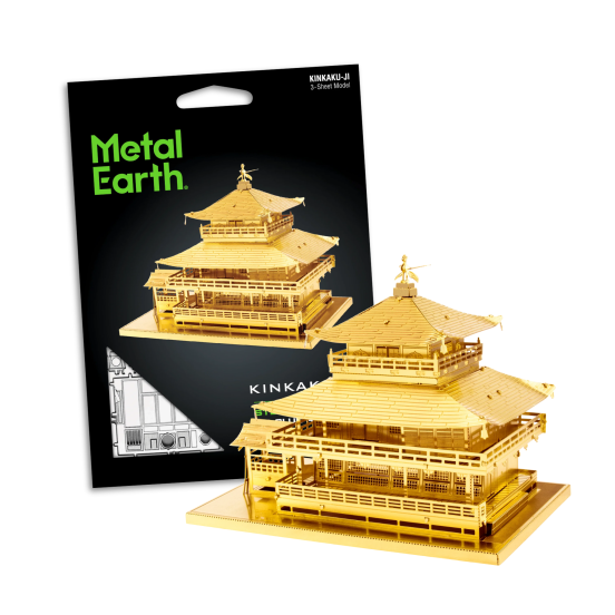 Metal Earth: Gold Kinkaku-Ji Metal Model Kit