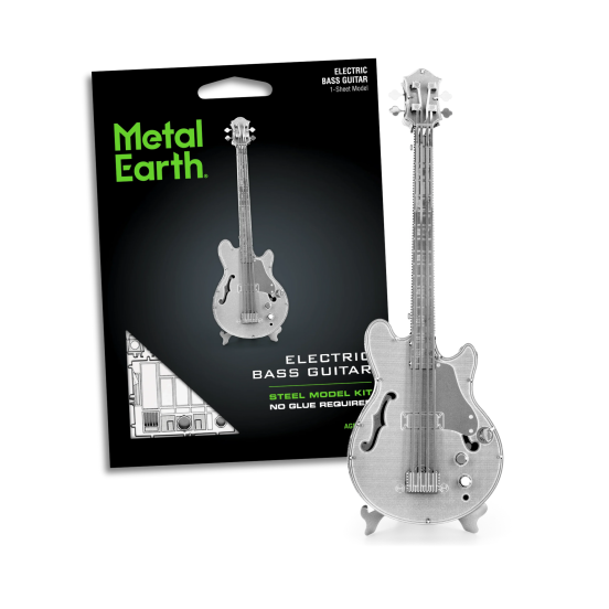 Metal Earth: Bass Guitar Metal Model Kit