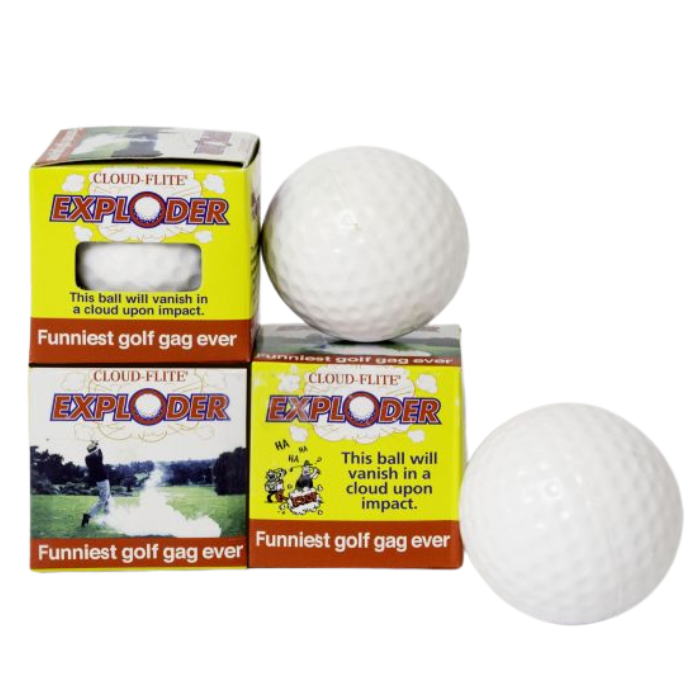 Exploding Golf Ball