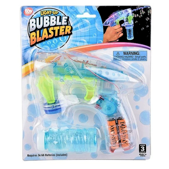 7" Light Up Bubble Blaster