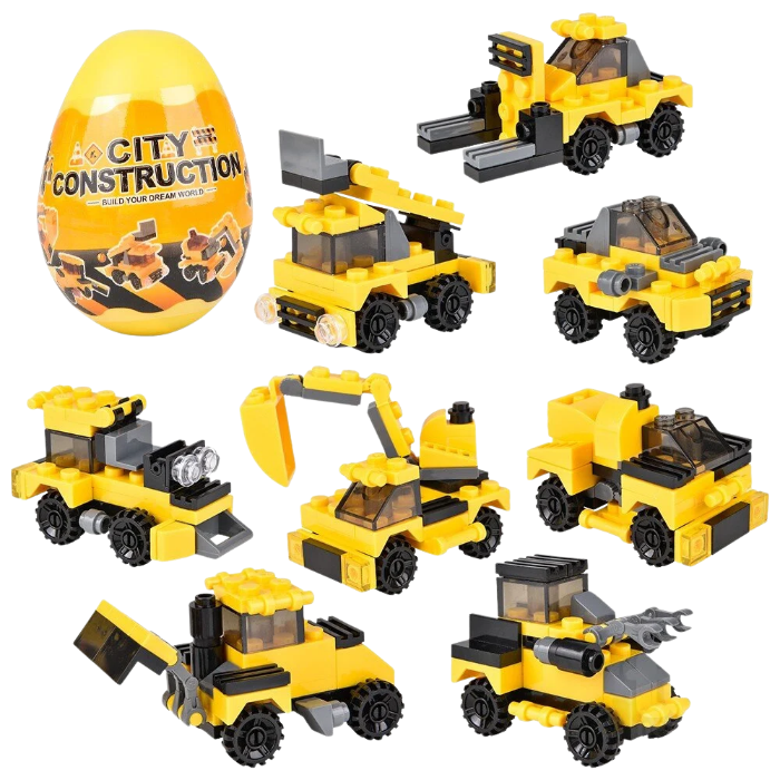 Construction Building Block Set