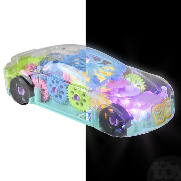 Light-Up Gear Car