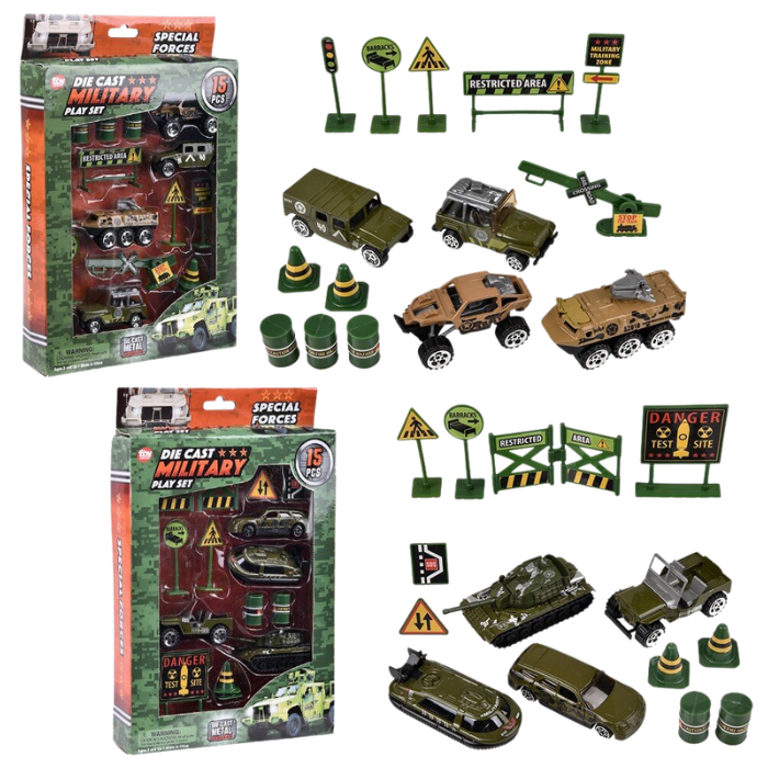 Die-Cast Military Play Set