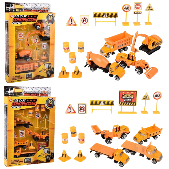 Die-Cast Construction Play Set