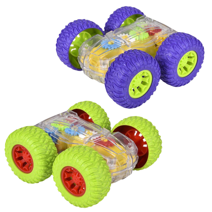 Light-Up Gear Flip Car