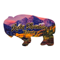 'Rocky Mountains' Bison Magnet