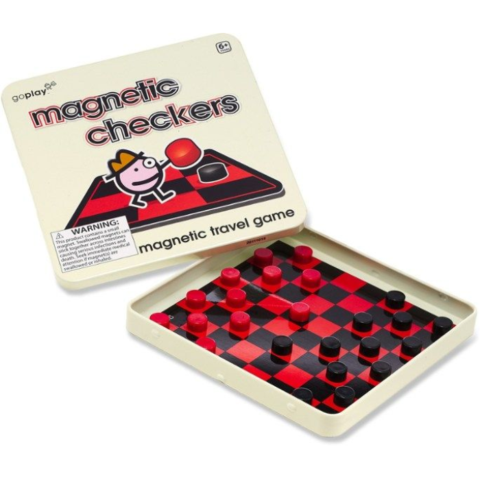 Magnetic Travel Checkers