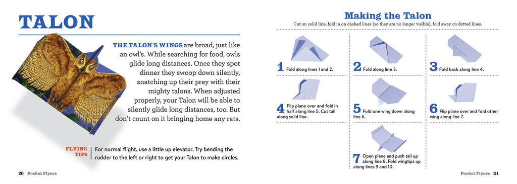 Pocket Flyer Paper Airplane Book