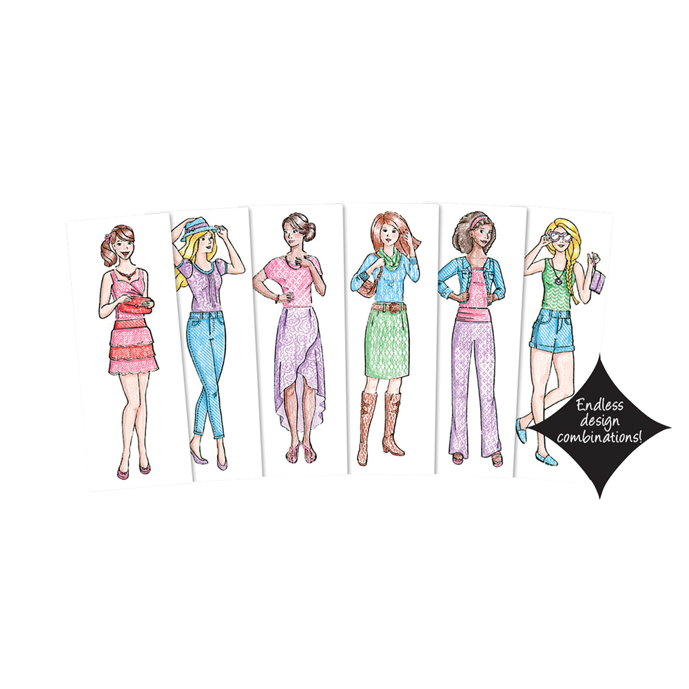 Fashion Plates Deluxe Kit