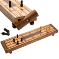 Handcrafted Rosewood Cribbage Game