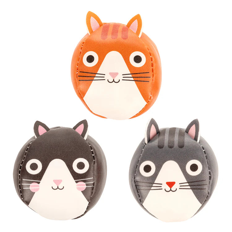 Cat Juggling Balls