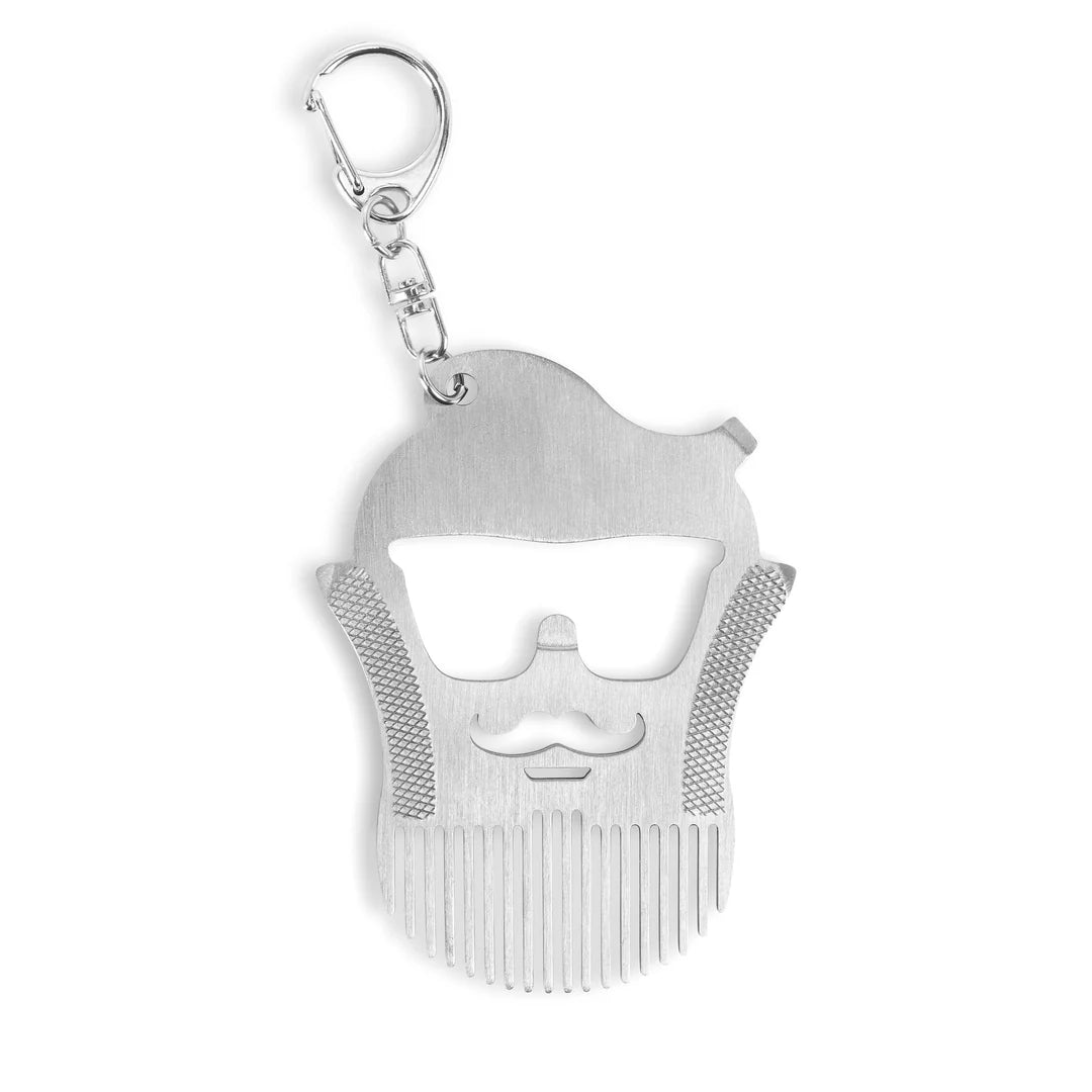 Beard Comb Keychain