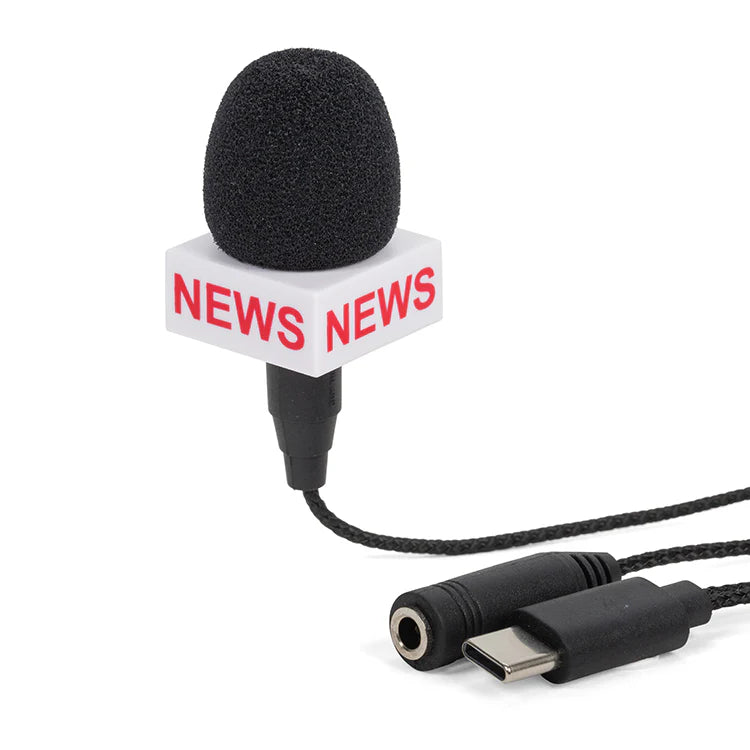 Breaking News Microphone