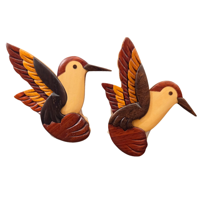 Wooden Intarsia Magnet