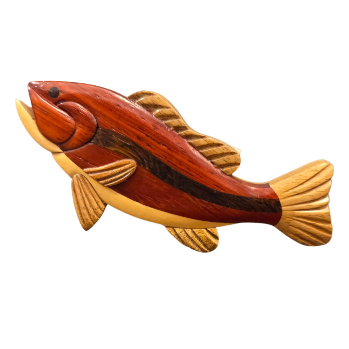 Wooden Intarsia Magnet