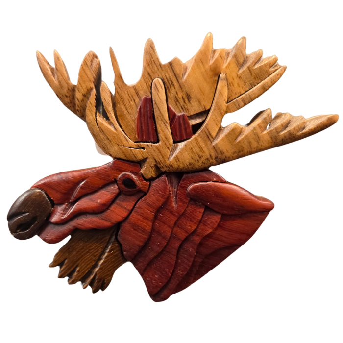 Wooden Intarsia Magnet