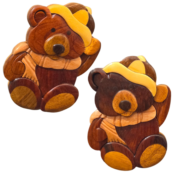 Wooden Intarsia Magnet