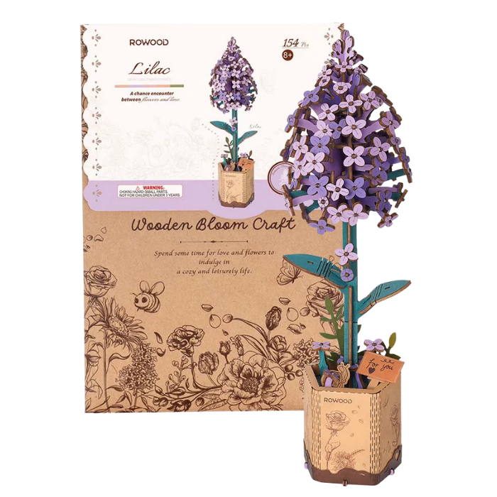 Rowood Wooden Flower Craft Kit