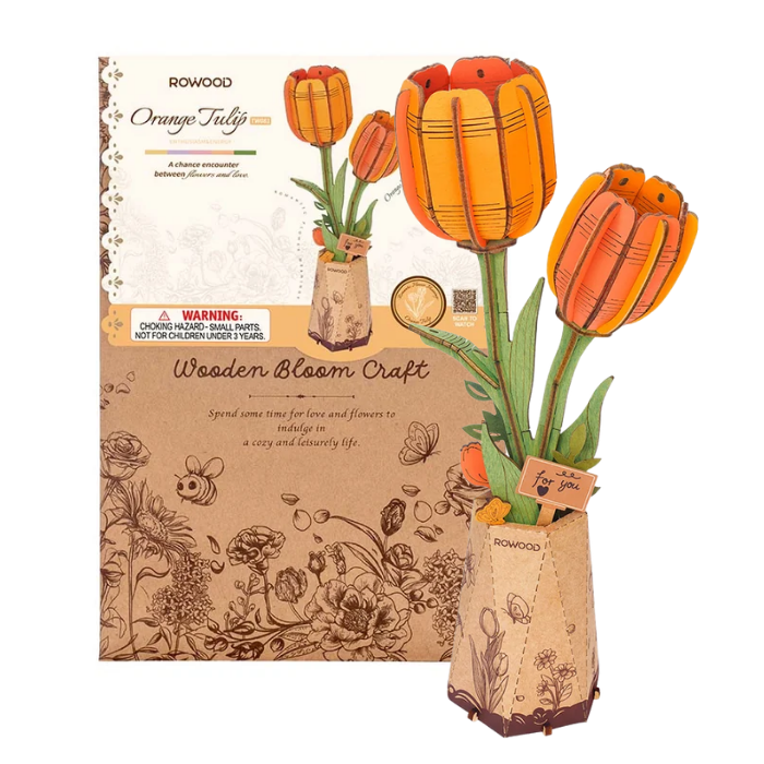 Rowood Wooden Flower Craft Kit