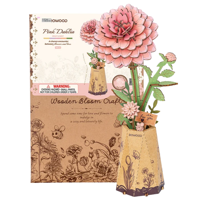 Rowood Wooden Flower Craft Kit