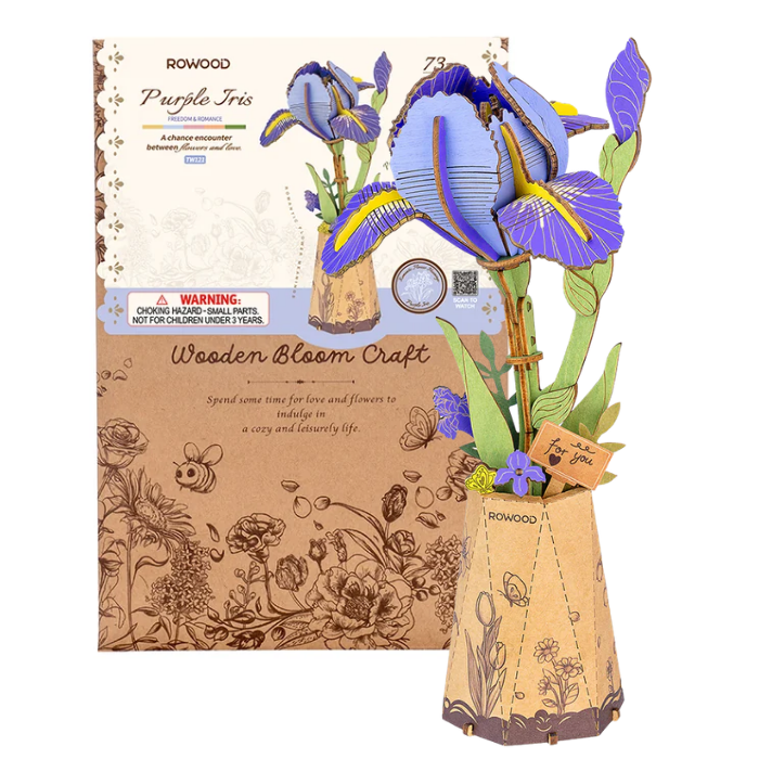 Rowood Wooden Flower Craft Kit