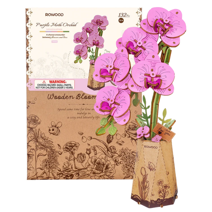 Rowood Wooden Flower Craft Kit