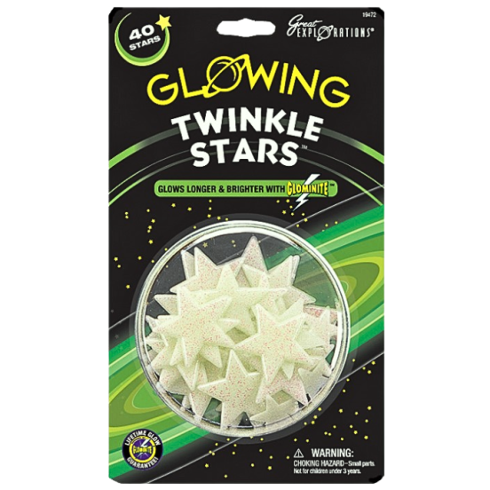 Glowing Twinkle Stars