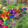8" Flower Pinwheel