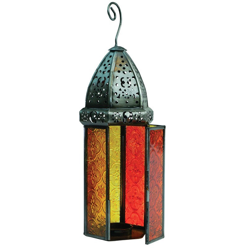 Large Hex Tealight Lantern