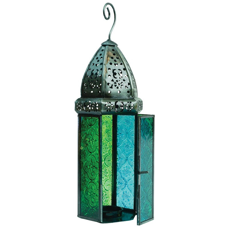 Large Hex Tealight Lantern