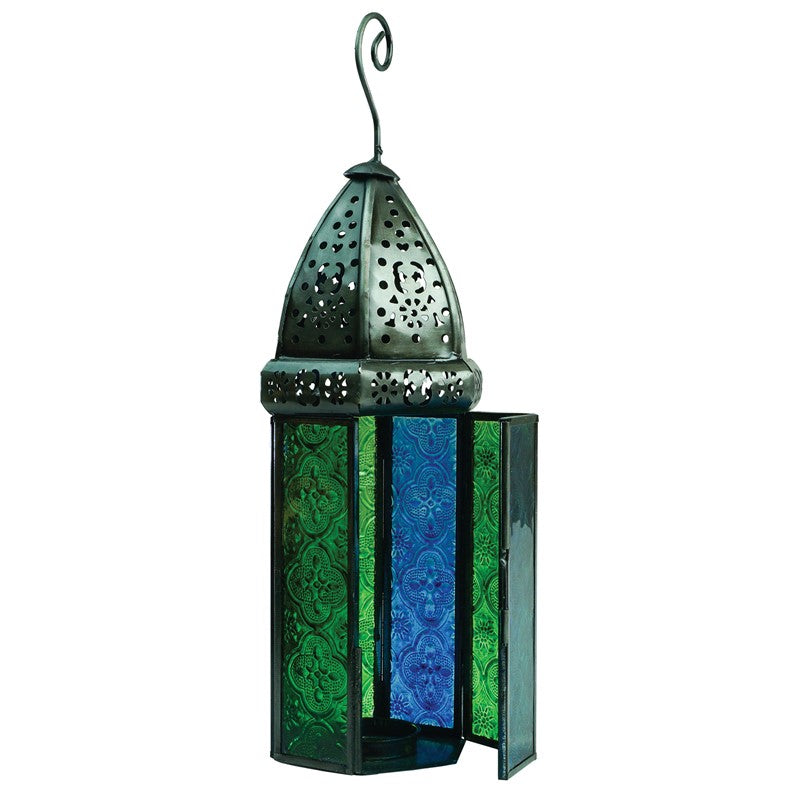 Large Hex Tealight Lantern