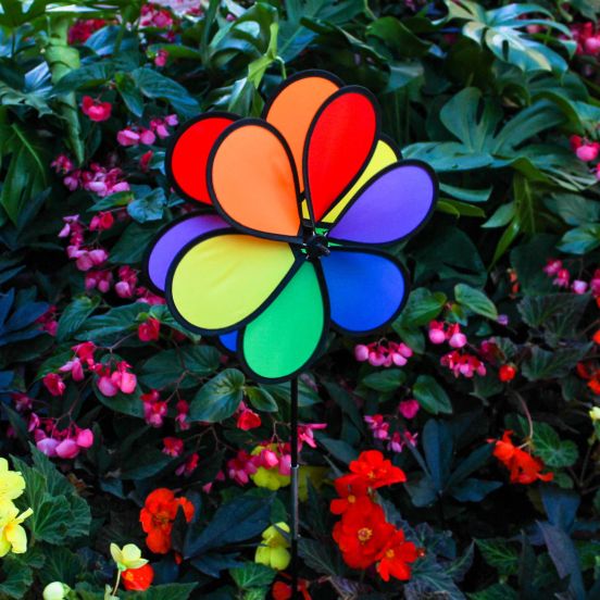 14" Double Flower Spinner
