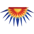 Blue Sunburst Flag