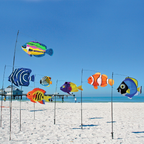 Tropical Swimming Fish Windsock