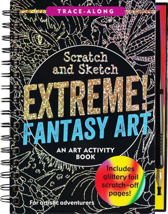 Extreme Scratch & Sketch Activity Book